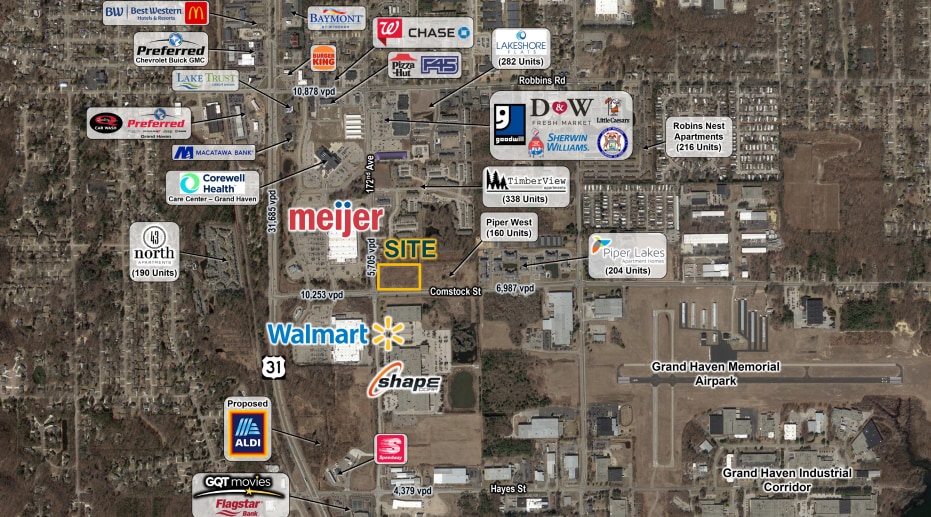 17049 Comstock St, Grand Haven, MI for lease - Building Photo - Image 2 of 2