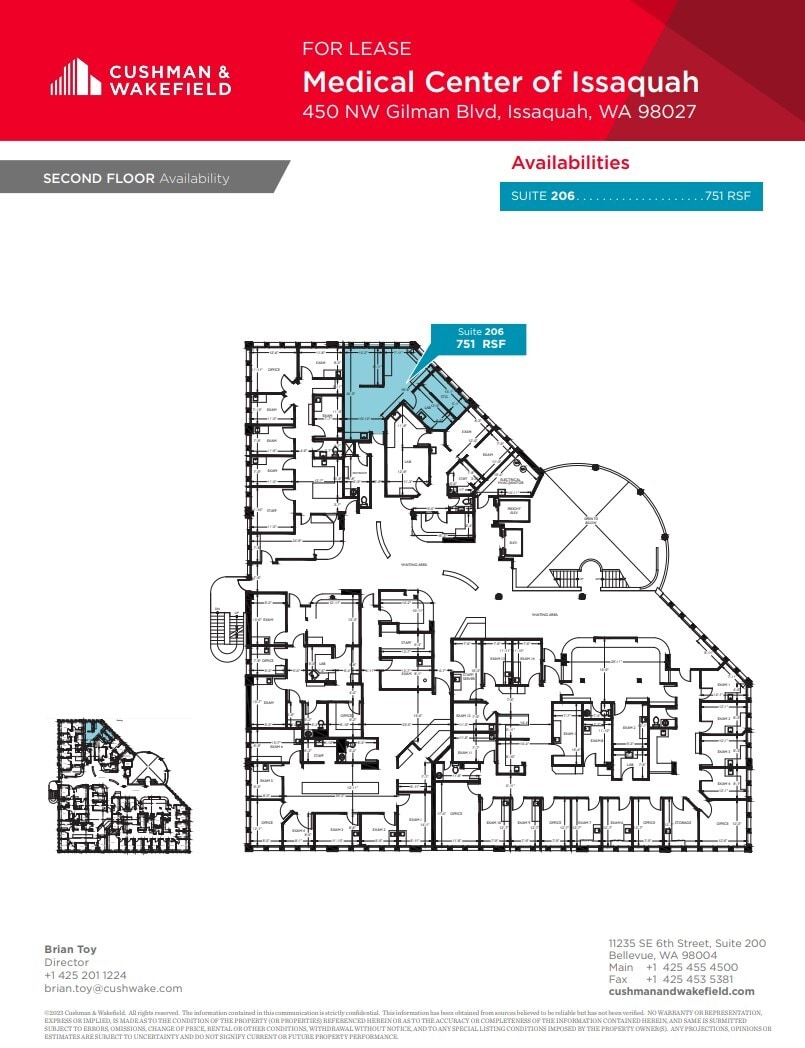 450 NW Gilman Blvd, Issaquah, WA for lease Floor Plan- Image 1 of 1