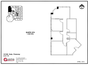 10190 Katy Fwy, Houston, TX for lease Floor Plan- Image 1 of 1