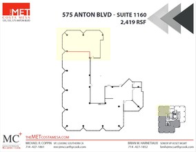 535-575 Anton Blvd, Costa Mesa, CA for lease Floor Plan- Image 1 of 1