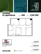 410 17th St, Denver, CO for lease Floor Plan- Image 1 of 1