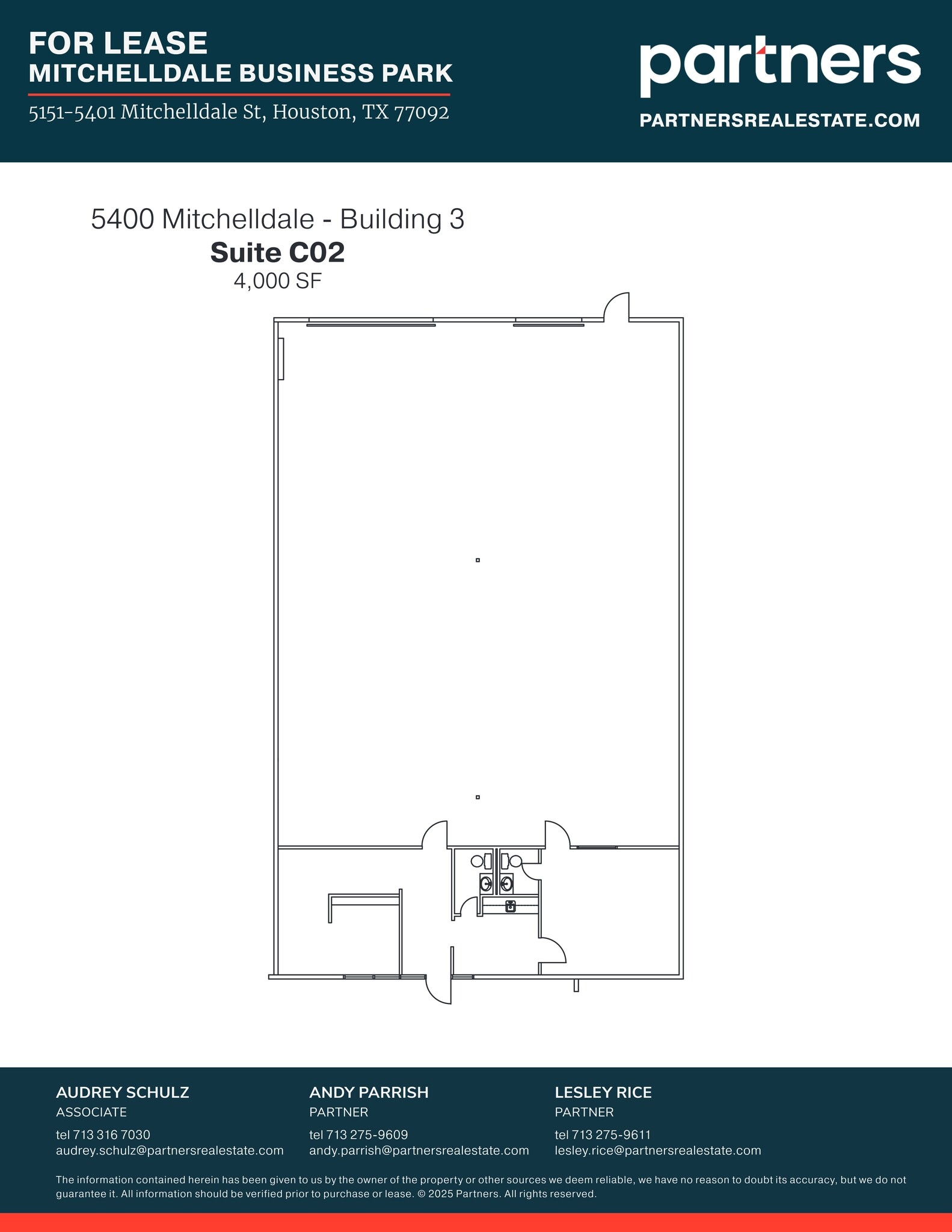 5151 Mitchelldale St, Houston, TX for lease Site Plan- Image 1 of 1