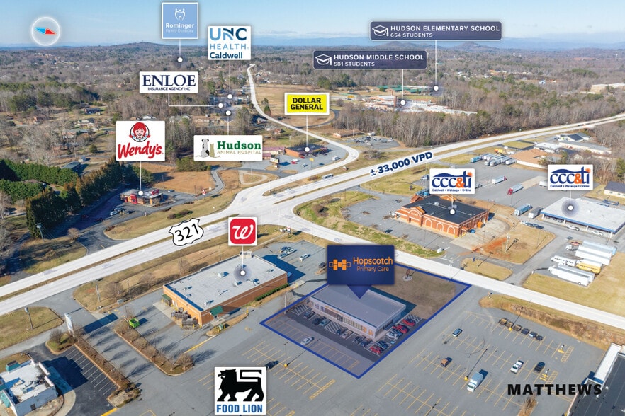 3060 Hickory Blvd, Hudson, NC for sale - Building Photo - Image 3 of 3