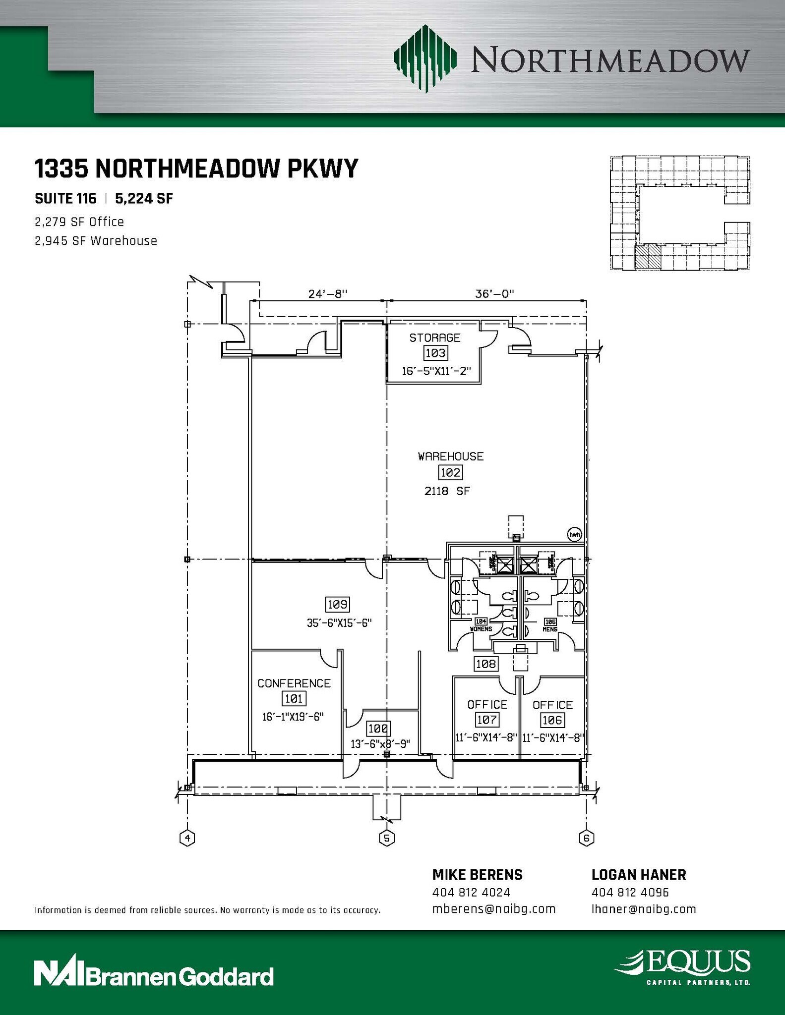 1335 Northmeadow Pky, Roswell, GA for lease Floor Plan- Image 1 of 1