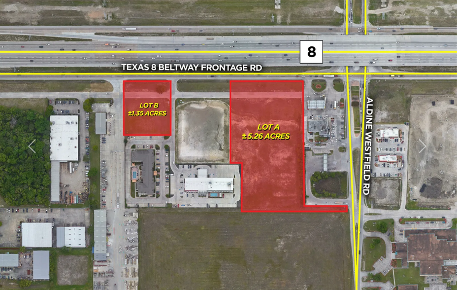 North Sam Houston Parkway Land Portfolio portfolio of 2 properties for sale on LoopNet.com - Building Photo - Image 1 of 1