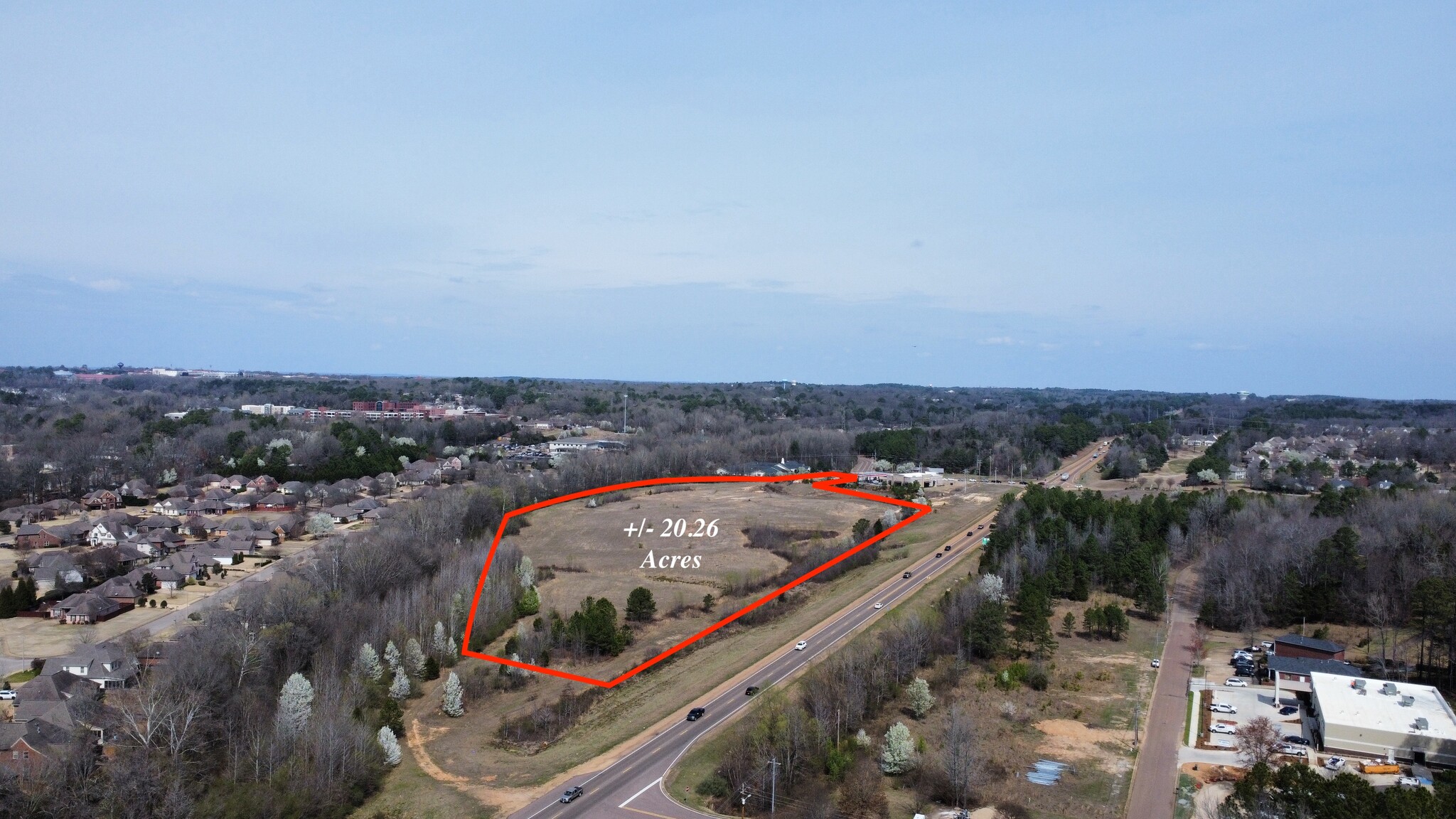 0 Belk Blvd, Oxford, MS for sale Aerial- Image 1 of 3