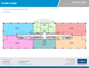 10 Parkway Blvd N, Deerfield, IL for lease Floor Plan- Image 1 of 4