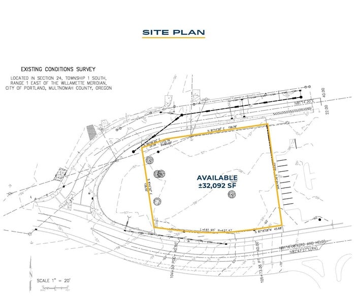 SE Tacoma St, Portland, OR for sale - Plat Map - Image 2 of 2