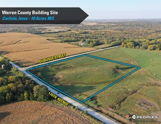 More details for Dubuque Street & 170th Avenue, Carlisle, IA - Land for Sale