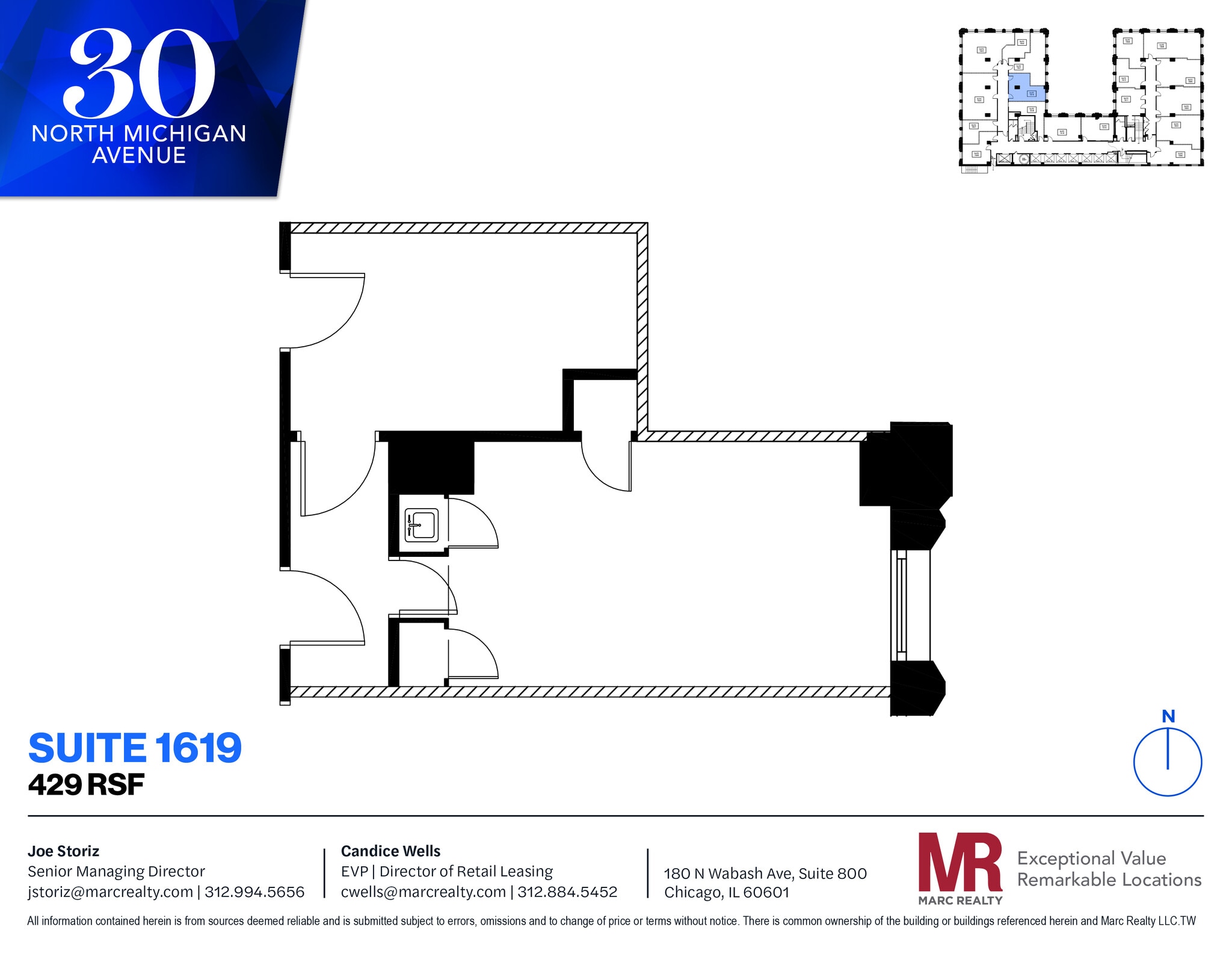 30 N Michigan Ave, Chicago, IL for lease Floor Plan- Image 1 of 1