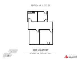 3200 Wilcrest Dr, Houston, TX for lease Floor Plan- Image 1 of 1