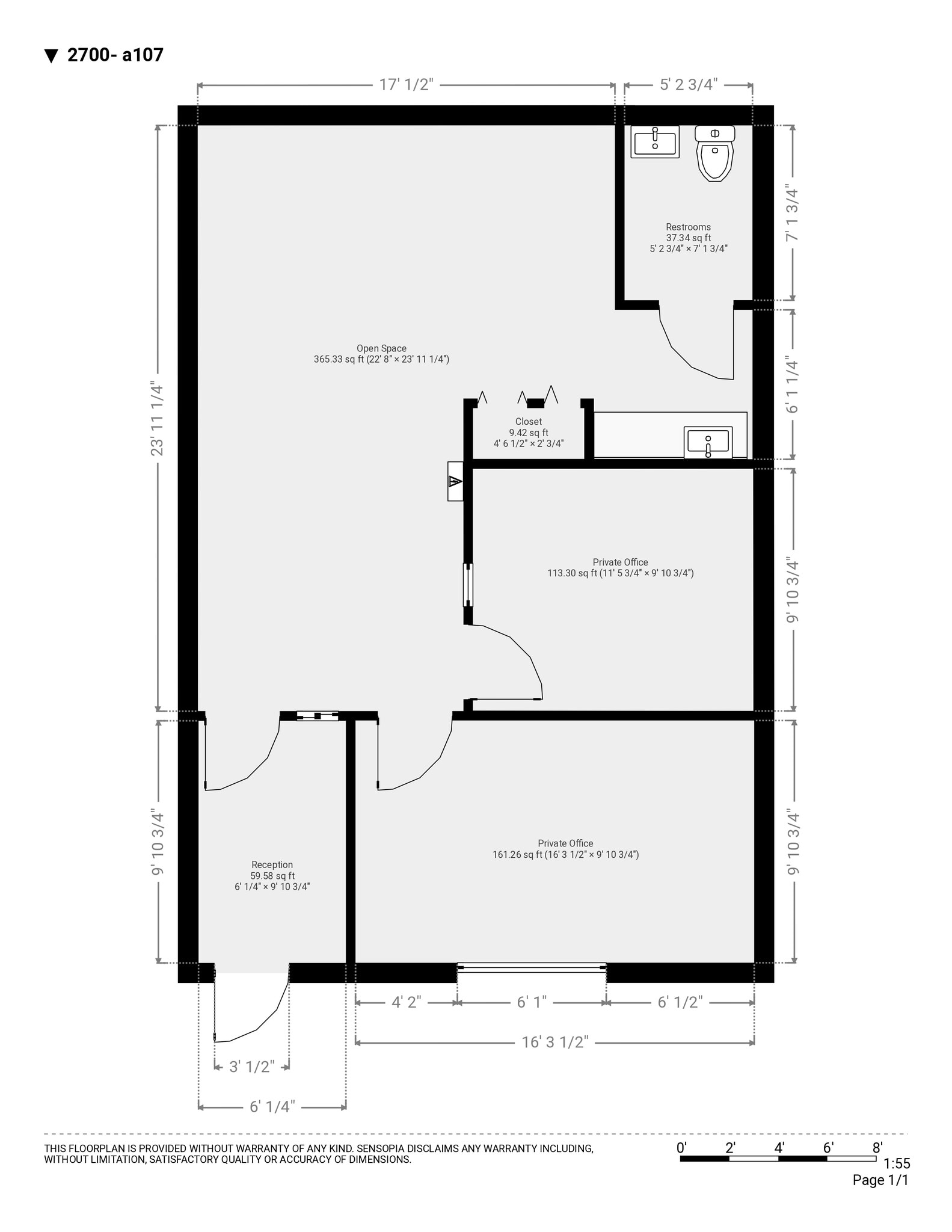 2700 W Cypress Creek Rd, Fort Lauderdale, FL for lease Floor Plan- Image 1 of 1