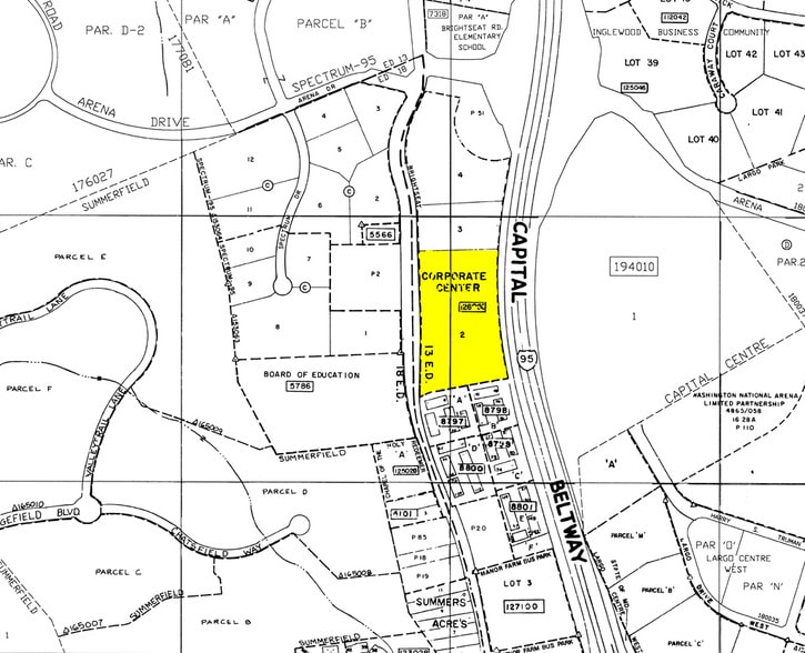 901-999 Brightseat Rd, Landover, MD for lease - Plat Map - Image 2 of 16