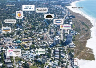 5221-5239 Ocean Blvd, Sarasota, FL - AERIAL  map view
