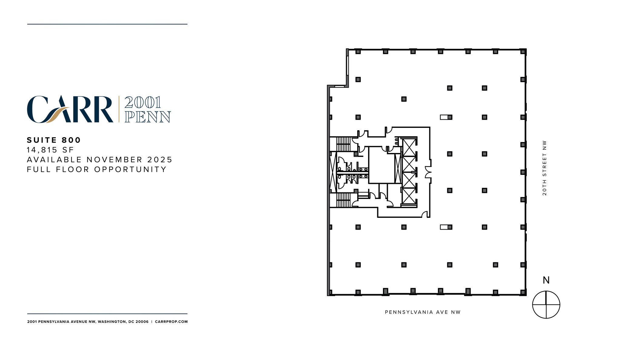 2001 Pennsylvania Ave NW, Washington, DC for lease Floor Plan- Image 1 of 1