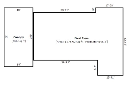 140 N Walnut St, Pinebluff, NC for sale Floor Plan- Image 1 of 1