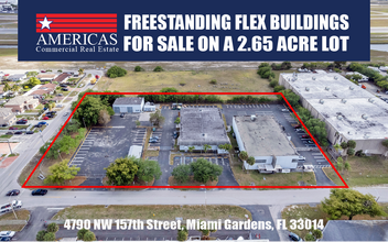 4790 NW 157th St, Miami Gardens, FL - AERIAL  map view