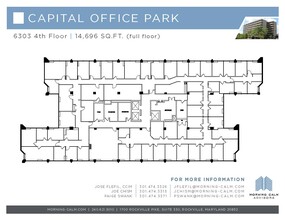 6303 Ivy Ln, Greenbelt, MD for lease Floor Plan- Image 1 of 1