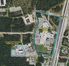 300-350 Kingwood Medical Dr, Kingwood, TX - aerial  map view - Image1