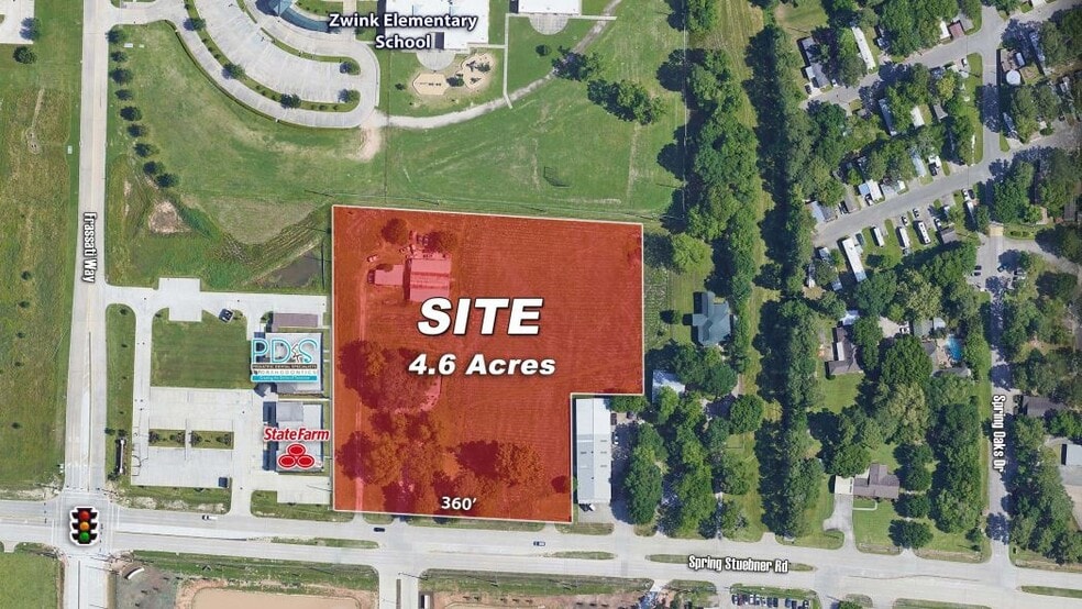 4416 Spring Stuebner Rd, Spring, TX for sale - Aerial - Image 1 of 2