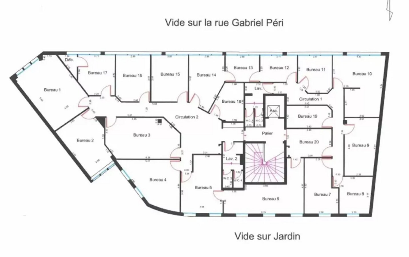 Colombes, HDS 92700 - Unit 339 -  - Floor Plan - Image 1 of 3