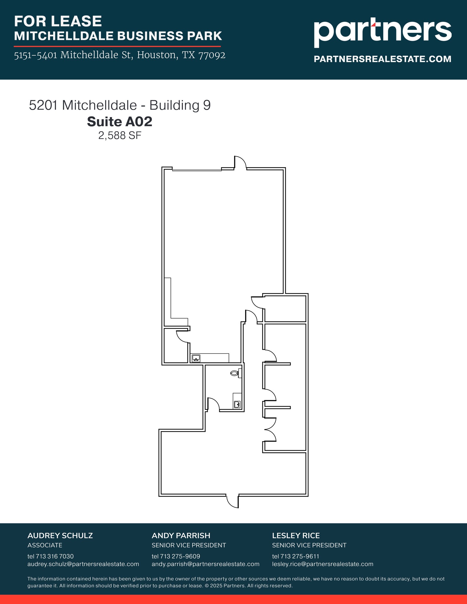 5151 Mitchelldale St, Houston, TX for lease Site Plan- Image 1 of 1