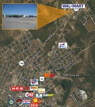 2214 N First St, Carrizo Springs, TX - AERIAL  map view