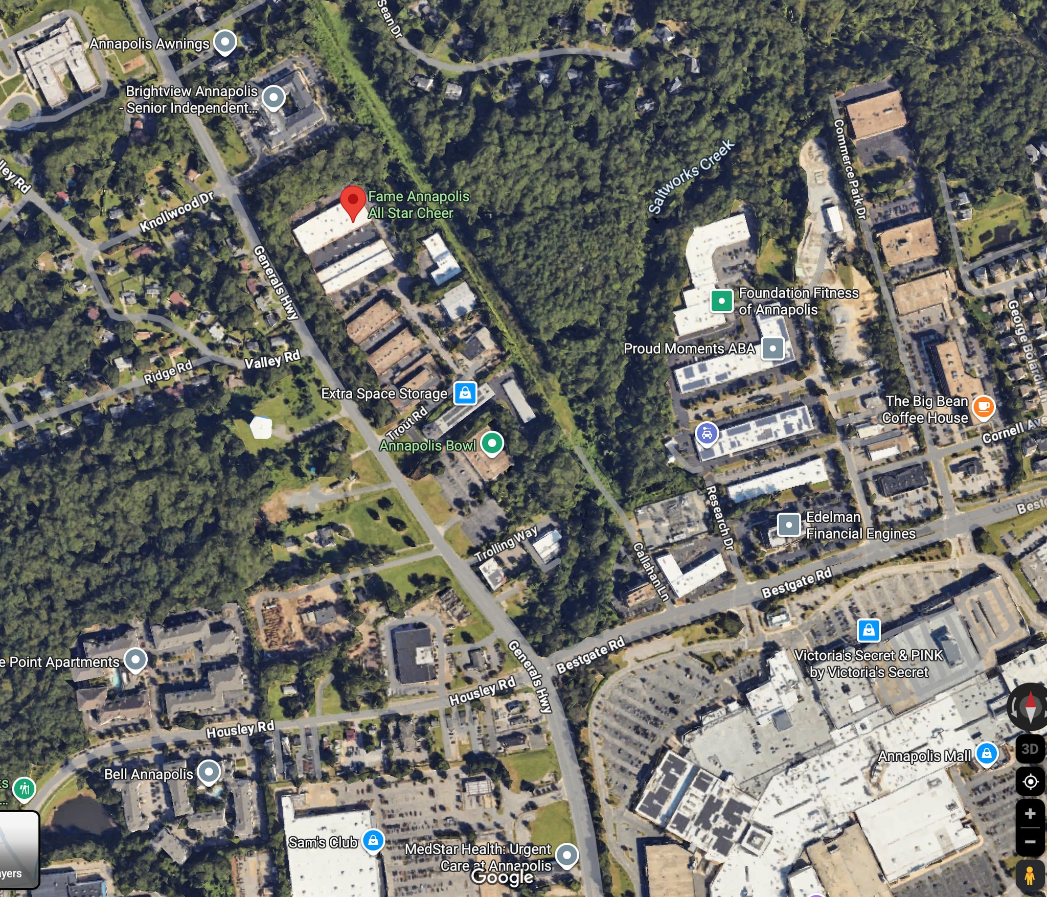 2140-2162 Renard Ct, Annapolis, MD for lease Aerial- Image 1 of 1