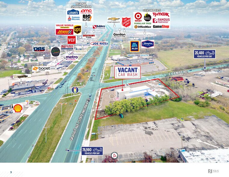 32976 Gratiot Ave, Roseville, MI 48066 Vacant Car Wash New