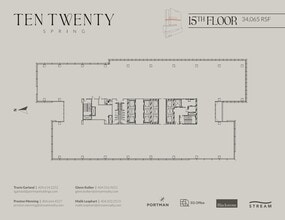 1020 Spring St, Atlanta, GA for lease Floor Plan- Image 1 of 1
