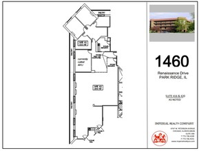 1460 Renaissance Dr, Park Ridge, IL for lease Floor Plan- Image 1 of 1