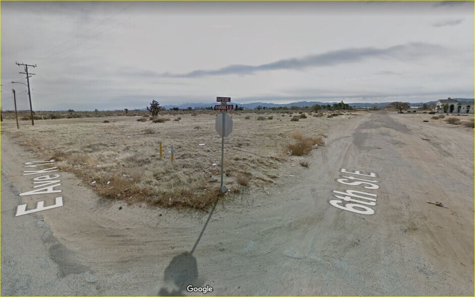 6th St East Industrial Land, Lancaster, CA 93535 5+ Acres Light