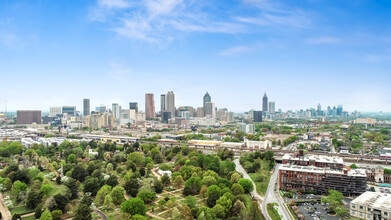 615 Memorial SE St, Atlanta, GA - aerial  map view