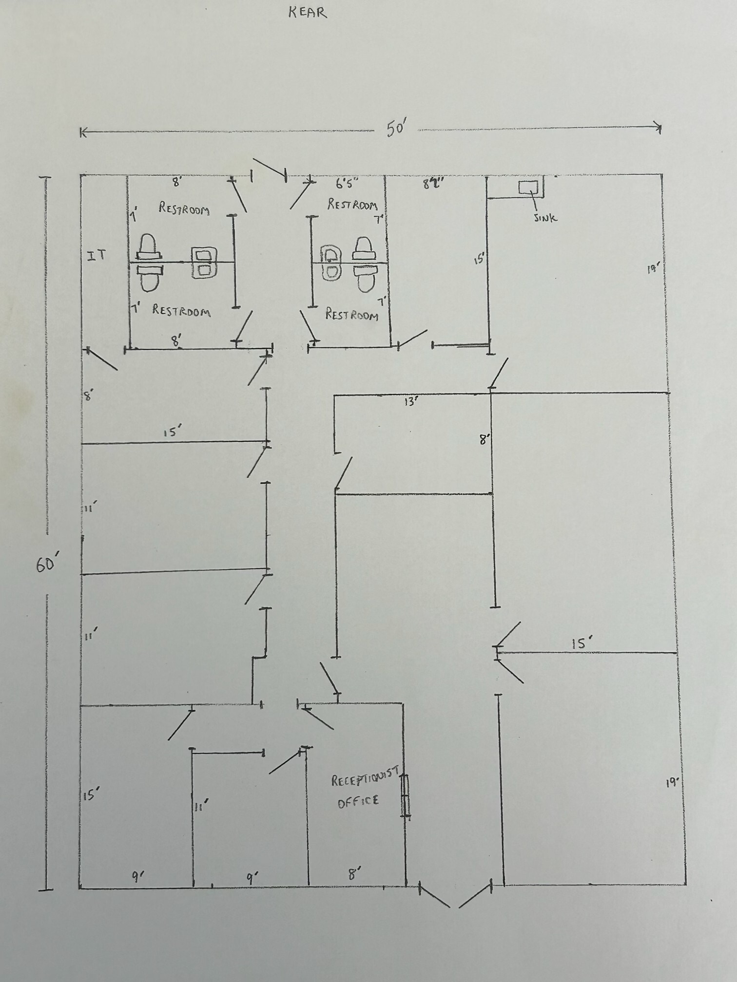 244 Highway 65 N, Clinton, AR for lease Floor Plan- Image 1 of 5