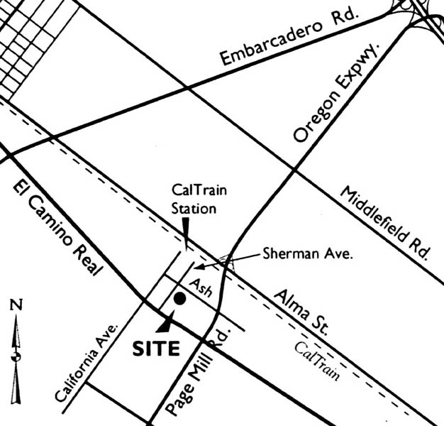 425 Sherman Ave, Palo Alto, CA for sale Site Plan- Image 1 of 1