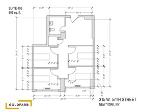 315 W 57th St, New York, NY for lease Site Plan- Image 2 of 2