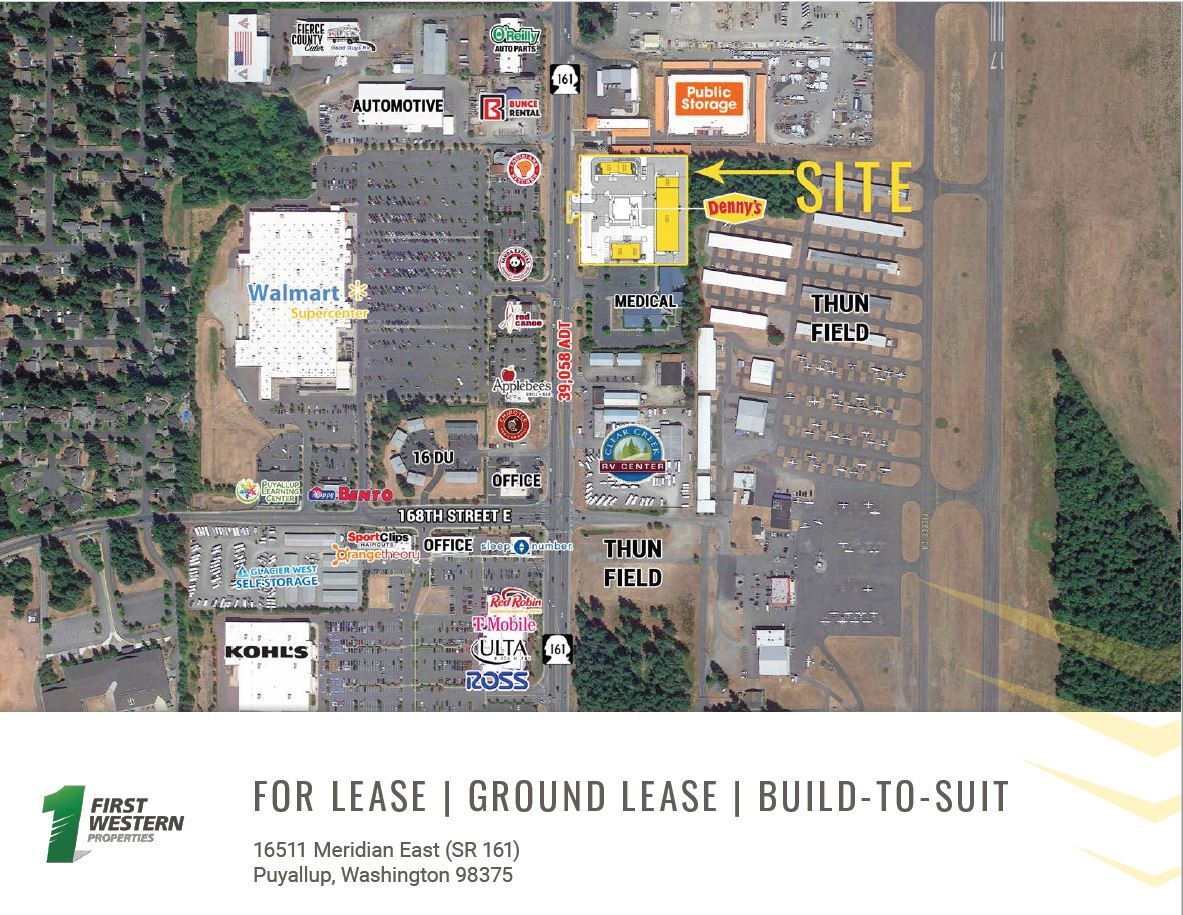 16511 Meridian E, Puyallup, WA for lease Building Photo- Image 1 of 3