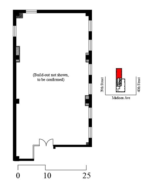 274 Madison Ave, New York, NY for lease Floor Plan- Image 1 of 1