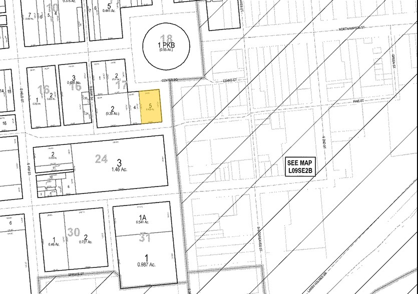 1 S 3rd St, Easton, PA for lease - Plat Map - Image 3 of 7