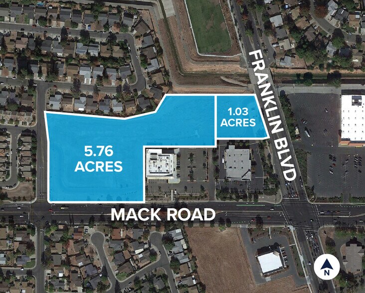 Franklin Blvd & Mack Rd, Sacramento, CA 95823 Land for Sale