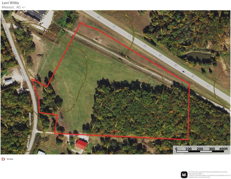 19.91 Ac. State Hwy 52 hwy, Eldon, MO for sale - Aerial - Image 1 of 1