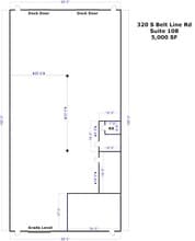 350 S Belt Line Rd, Irving, TX for lease Floor Plan- Image 1 of 1
