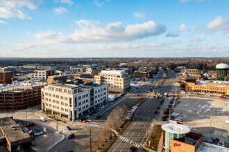 34901-34953 Woodward Ave, Birmingham, MI - aerial  map view