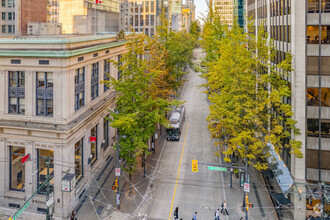 550-562 Granville St, Vancouver, BC - aerial  map view