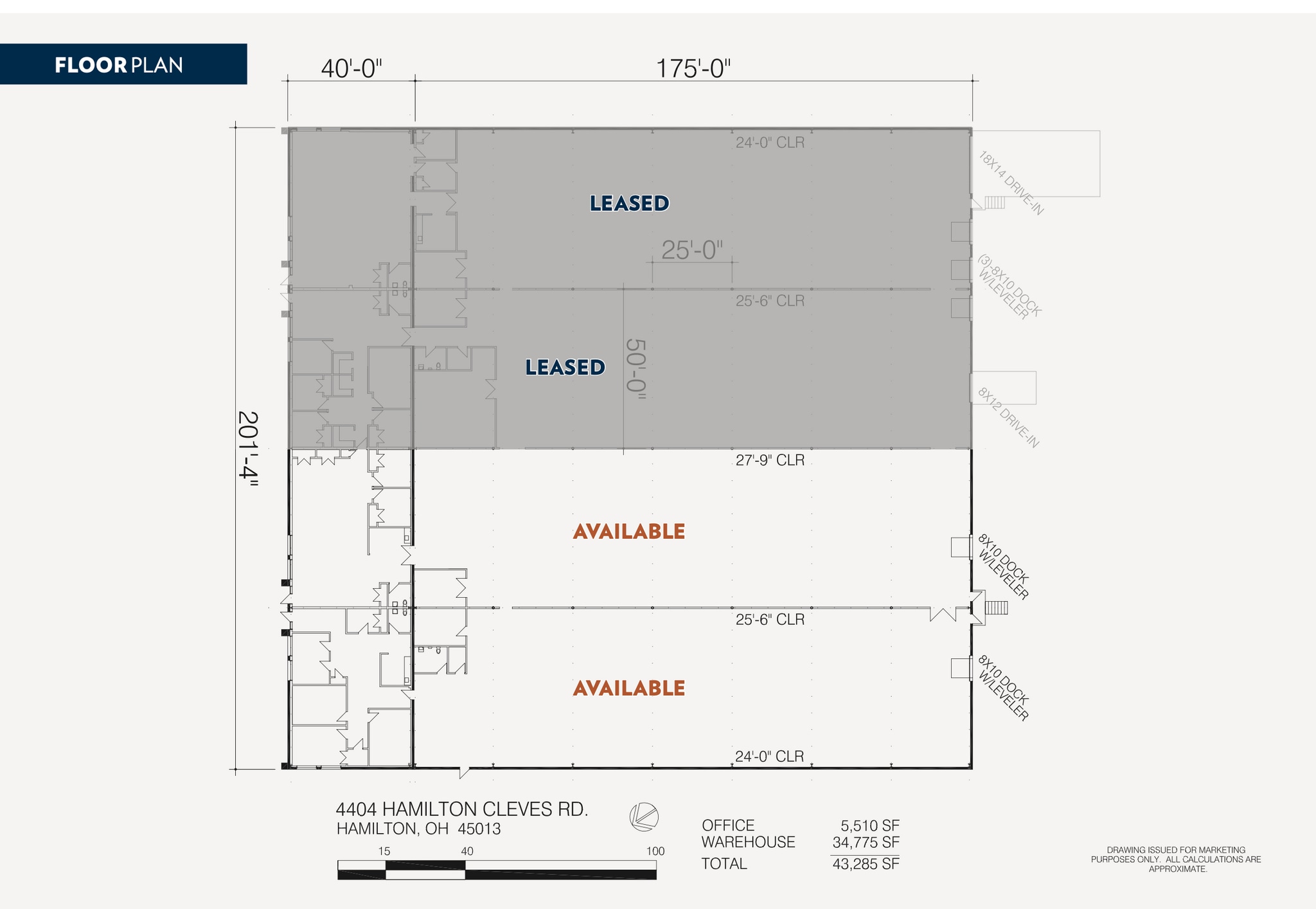 4404 Hamilton Cleves Rd, Hamilton, OH for lease Floor Plan- Image 1 of 1