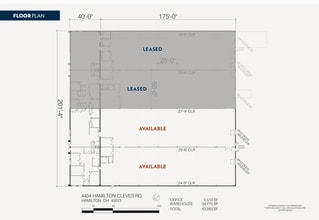 4404 Hamilton Cleves Rd, Hamilton, OH for lease Floor Plan- Image 1 of 1