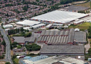 Sinfin Ln, Derby, DBY - aerial  map view