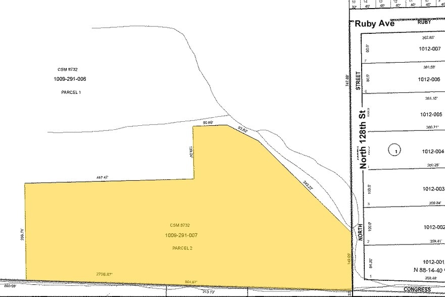 4410 N 132nd St, Butler, WI for lease - Plat Map - Image 2 of 8