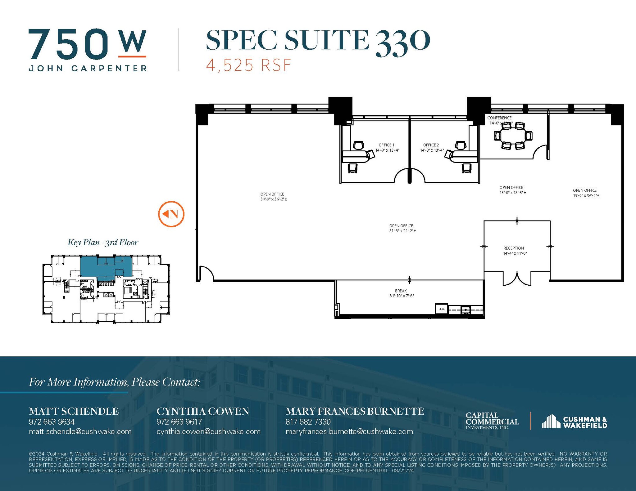 750 W John Carpenter Fwy, Irving, TX for lease Floor Plan- Image 1 of 1