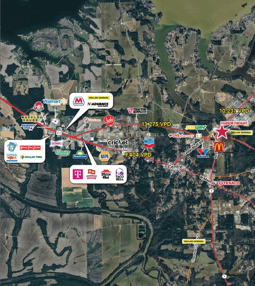 750 Hwy 9, Centre, AL for lease - Building Photo - Image 1 of 1